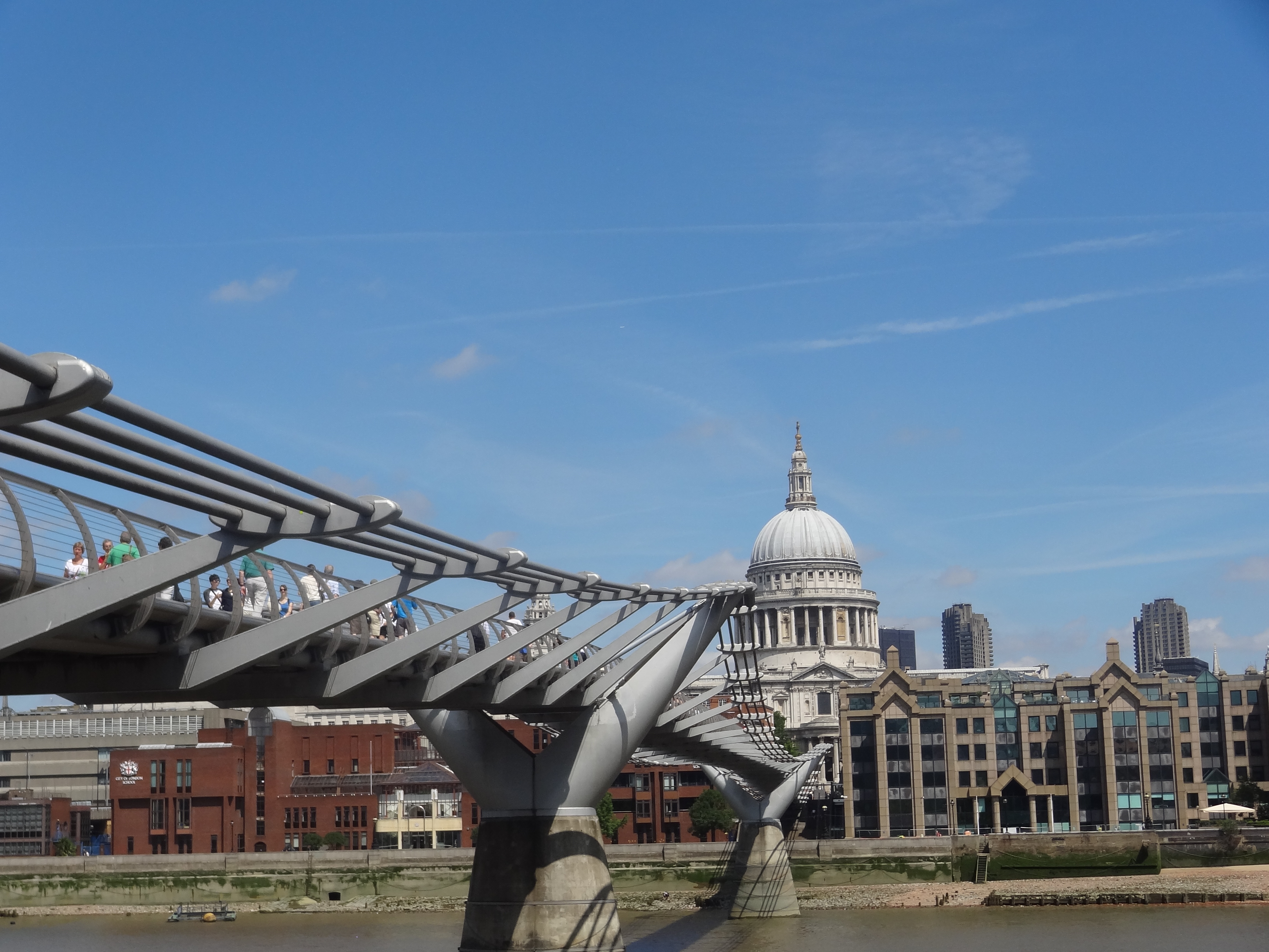 St. Paul's Cathedral & The Millenium Bridge