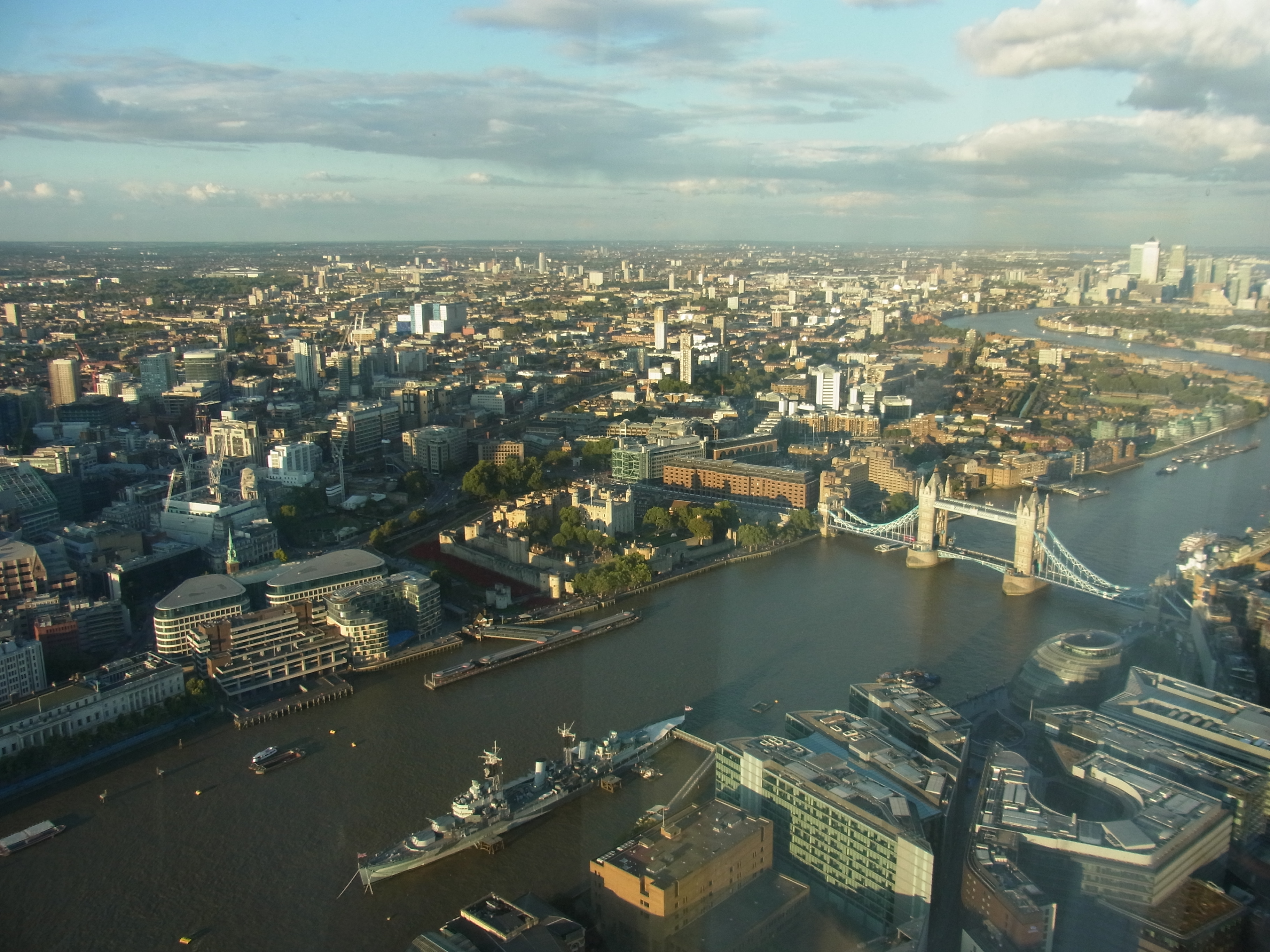 the view from the shard