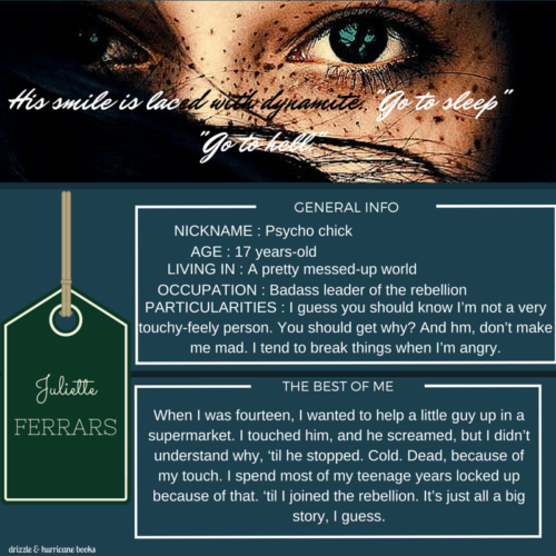 Character's dating profile – A Blogging Extravaganza