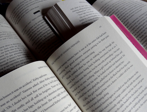 That awkward moment when a book is screaming "READ ME"