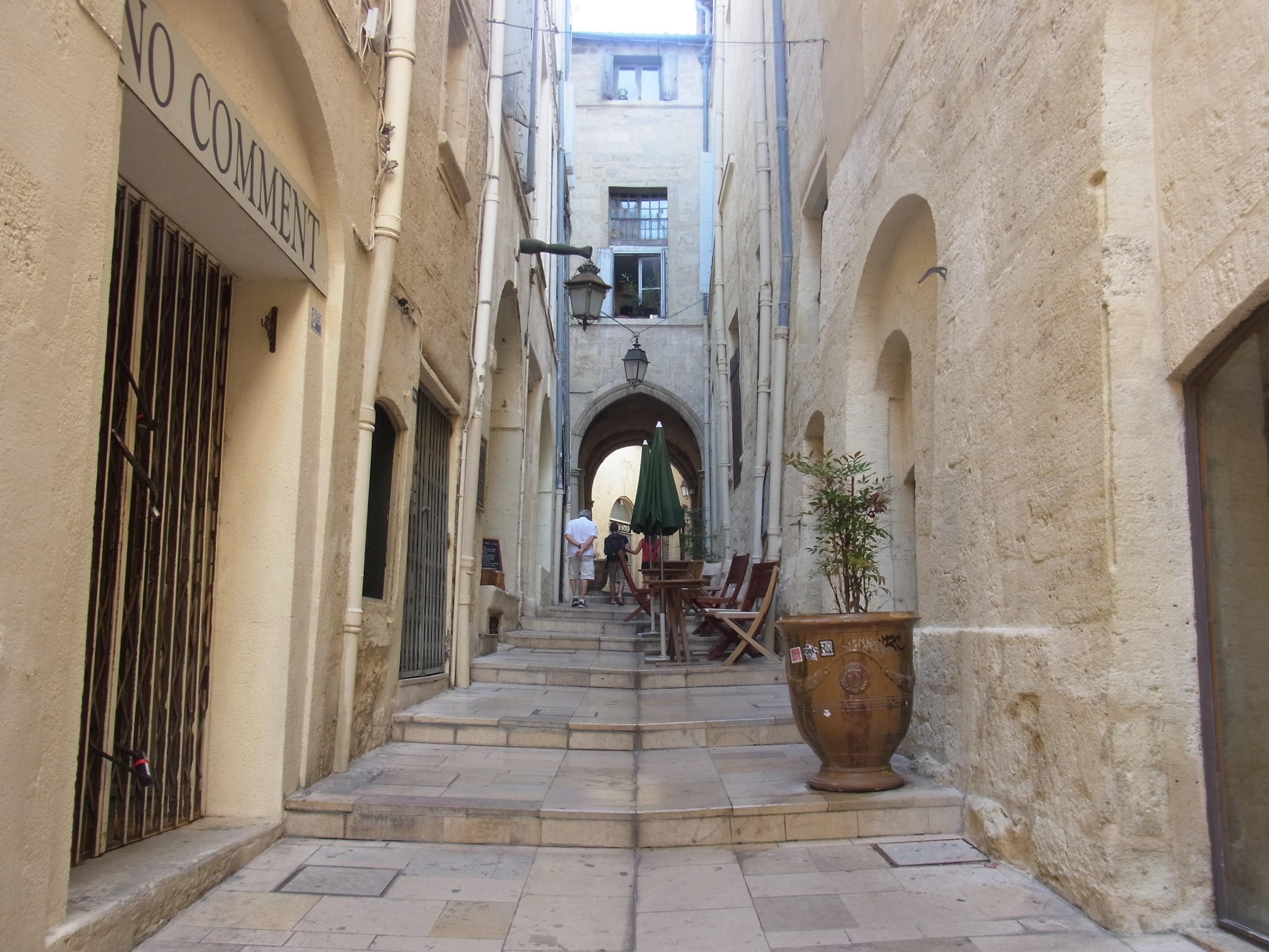 a street in montpellier