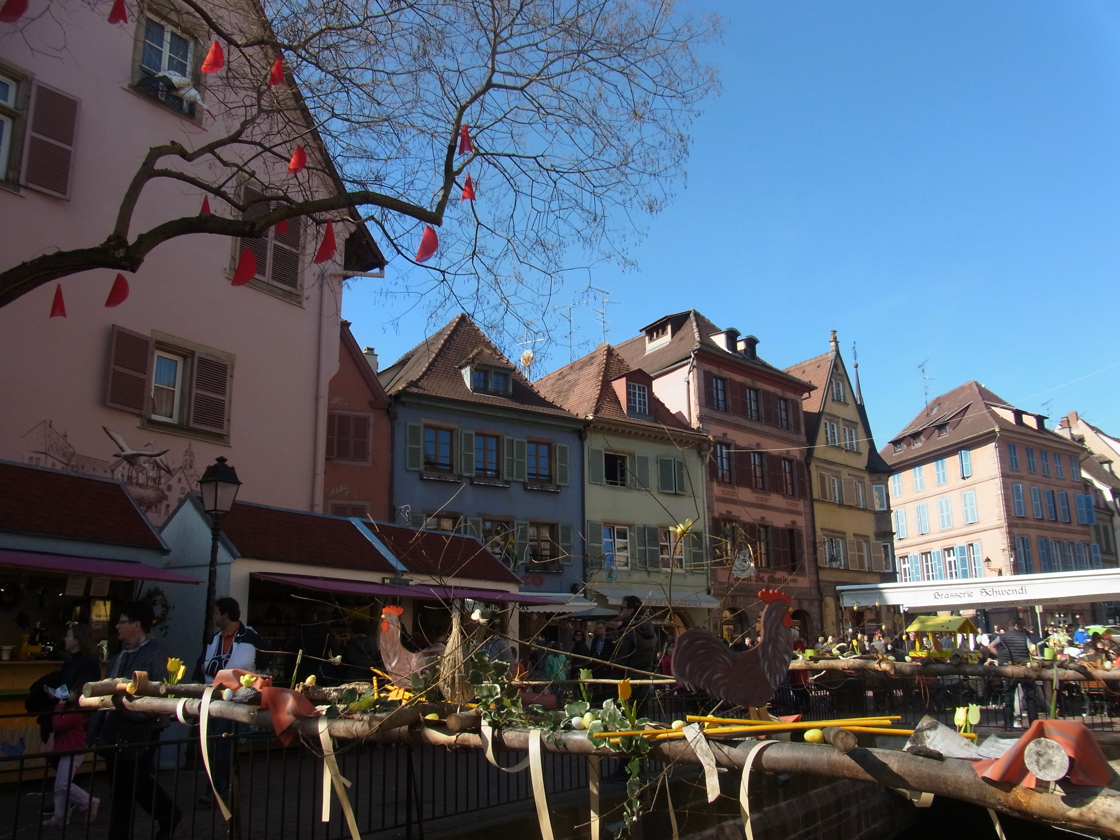 colorful houses colmar