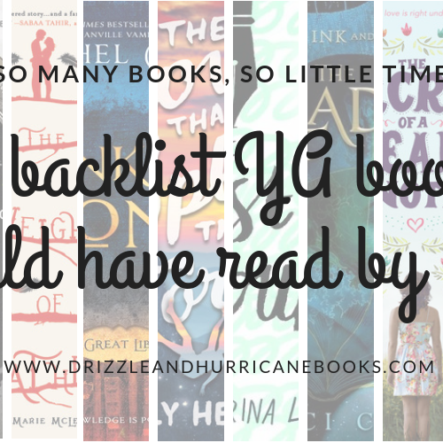 14 backlist YA books I'm supposed to read…. (but well… #bookblogger problems)