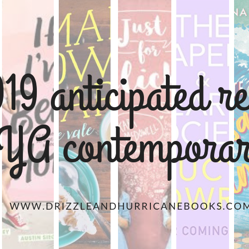 My 2019 most anticipated reads – the YA contemporary edition