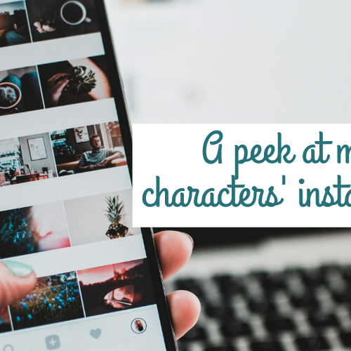 A peek at my favorite book characters' instagram accounts